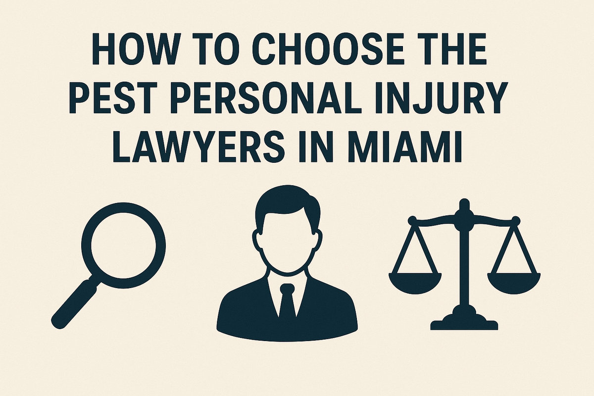 How to Choose the Best Personal Injury Lawyers in Miami
